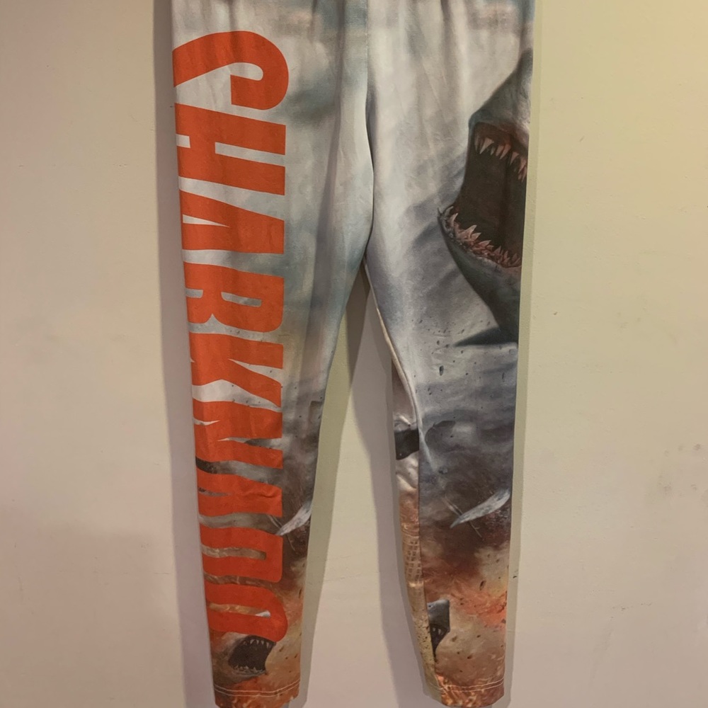 Sharknado leggings xl